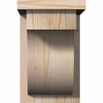 thumbnail image 2 of 7 1/2"W x 12"D x 12"H Del Monte Smooth Corbel w/Backplate, Douglas Fir, 2 of 9