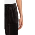 thumbnail image 2 of Time and Tru Women's Velour Jogger Pants, 2 of 5