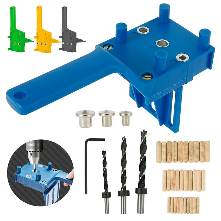 Wood doweling hole drill guide deals