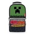 thumbnail image 5 of Thermos Kids Insulated Dual Compartment Lunch Bag, Minecraft, 5 of 8