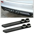 thumbnail image 1 of HEVIRGO 1Pair Universal Car Auto Styling Fake Decorative Vent Grid Exhaust Muffler Pipe, 1 of 8