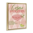 thumbnail image 3 of Stupell Industries Traditional Retro Cosmopolitan Recipe Gold Floating Frame Canvas Art, 25 x 31, by Deane Beesley, 3 of 8