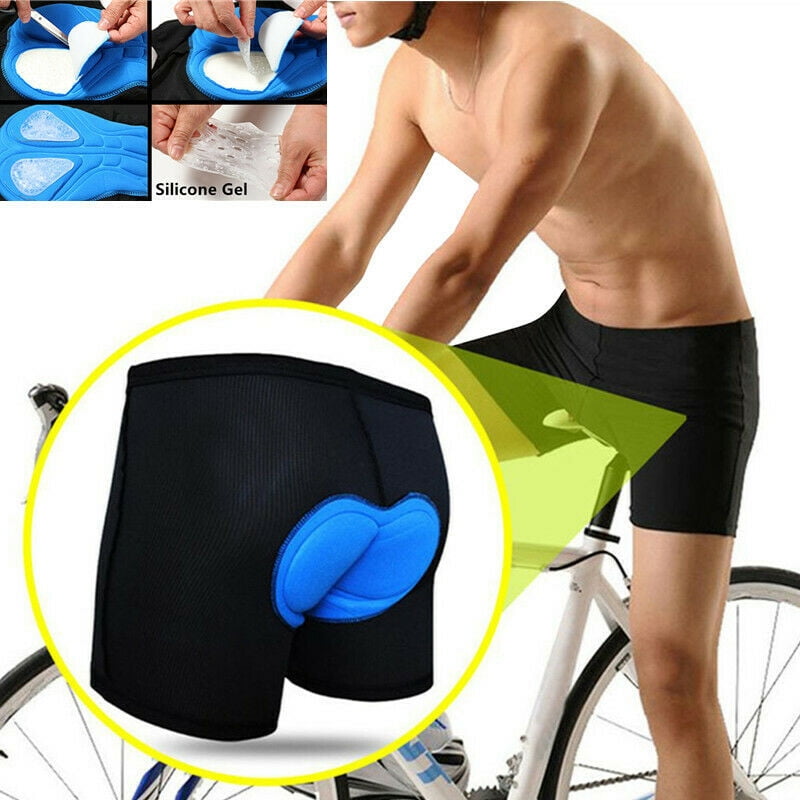 Men Women Cycling Shorts Bicycle Bike Underwear Pants With Sponge Gel 3D Padded