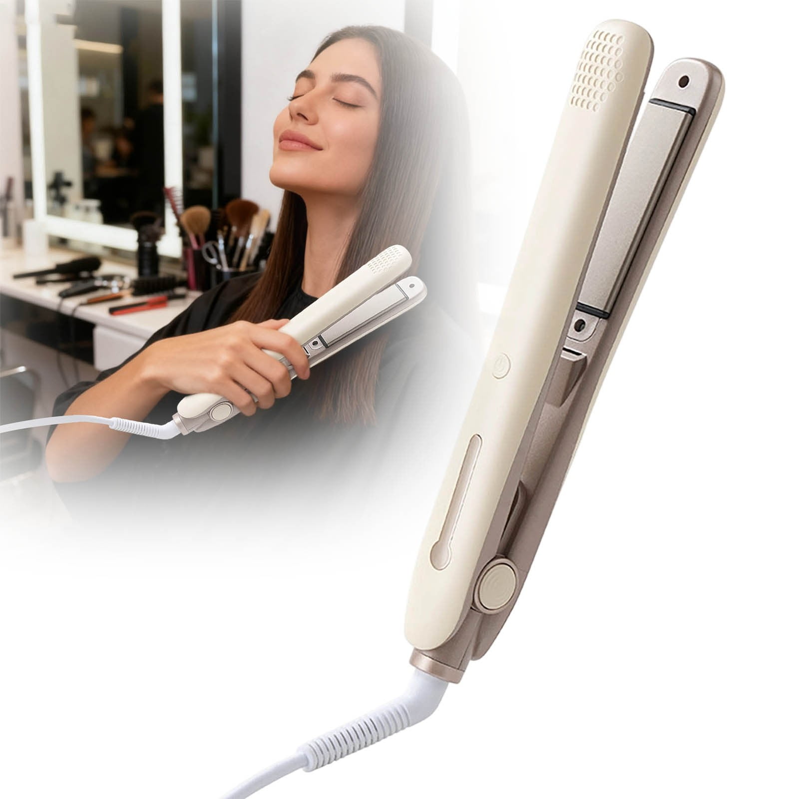 Liyamei 1PC Hair Straightener USA Standard Easy To Use Suitable For Indoor Desktop