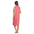 thumbnail image 4 of Casual Nights Women's Snap Front Sleeveless Lounger Housecoat, 4 of 5