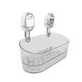 thumbnail image 3 of Elodie Suction Cup Shower Shelf Simple Storage Rack for Kitchen Toilet Laundry Room Gray, 3 of 8