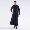thumbnail image 5 of Lawung 2024 Smart Thobe - Premium Suit Fabric - Black AAR2404, 5 of 9