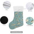 thumbnail image 3 of Coolnut Abstract Fish Christmas Stockings 1PCS,Big Xmas Stockings Gift Decorations and Party Supplies,Used for Fireplace Decoration Socks Christmas Tree Decoration, 3 of 7