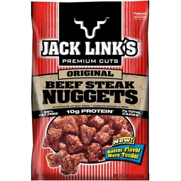 Jack Link's Original Beef Steak Tender Bites, 2.85 Oz - Walmart.com