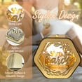 thumbnail image 3 of Personalized Wedding Card Box Rustic Wedding Decorations for Reception Ceremony Memory Keepsake Wooden Card Box with 4m 40LED Light String and Window for Wedding Party / Baby Shower / Honeymoon, 3 of 7