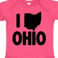 thumbnail image 4 of Inktastic I Love Ohio with State Silhouette Boys or Girls Baby Bodysuit, 4 of 5