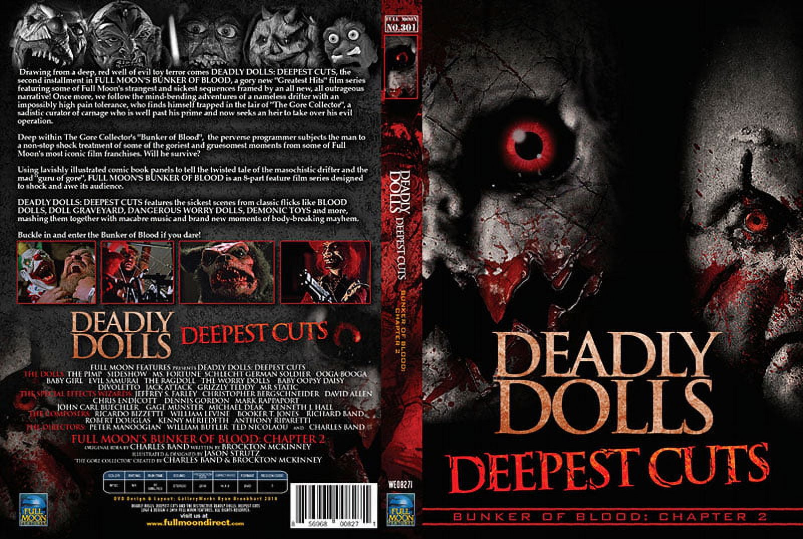 Bunker Of Blood 02: Deadly Dolls: Deepest Cuts (DVD