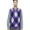 Purple, variant on Mens Argyle Sweater Vest (sv-255)