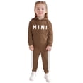 thumbnail image 2 of Cowsor Newborn Boys Girls Fall Winter Hoodie Pants Set Soft Cozy Warm Fashion Outfit For Infant Toddler, 2 of 7