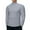 Grey, variant on Men's Fashion Turtleneck T-Shirts Long Sleeve Pullover Sweater Basic Designed Undershirt Slim Fit Top