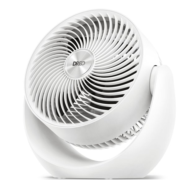 Dreo Fan for Bedroom, Table Air Circulator for Whole Room, 11 Inch, 40ft Strong Airflow, 120° Adjustable Tilt, 28db Low Noise,