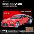 thumbnail image 1 of Modèle de Voiture de Sport en Alliage Atlantique 1:24 Véhicules Jouets en Métal Moulés sous Pression Modèle de Voiture Simulation Son Lumière Collection Cadeaux pour Enfants Rouge avec Boîte, 1 of 6