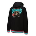 thumbnail image 3 of Men's Mitchell & Ness  Black Memphis Grizzlies Hardwood Classics Nights Playmaker Fleece Hoodie, 3 of 7