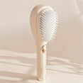 thumbnail image 4 of Retractable Magic Comb on Saleï¼Telescopic Self Cleaning Brush Anti Static Massage Comb One Click Cleaning Telescopic Hair Comb Easily Comb Hair and Clean Suitable for All Hair Typesbeige, 4 of 7