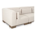 thumbnail image 6 of Moe's Home Collection June Modular Sectional Fabric Beige, 6 of 6