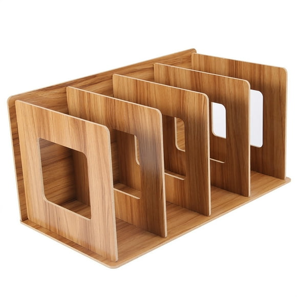 Étagère de bureau - Étagère de bureau bricolage en bois, livres, support de magasin de stockage de DVD, pour étudiants, enfants, adultes(Bookcase)