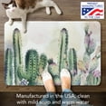 thumbnail image 2 of CounterArt "Colorful Cactus" Decorative Kitchen Floor Mat, 2 of 7