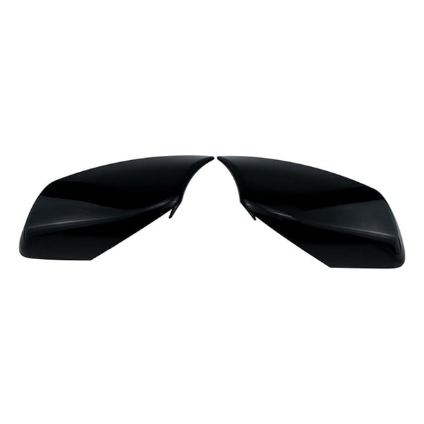 Tapa de la cubierta del espejo Zulema Negro brillante 2 Piezas