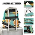 thumbnail image 3 of FORMRS Mini Backpack Purse for Women Travel Daypack Casual Shoulder Bag, Orange Glasses, 3 of 7