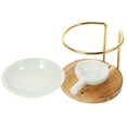 thumbnail image 3 of 1 Set Aromatherapy Oil Warmer Scented Wax Melt Warmer for Home Users in Tearoom, 3 of 8
