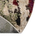 thumbnail image 7 of Unique Loom Haerfest Collection Area Rug - Kenya (3' 3" Round Multi/Light Brown), 7 of 7