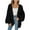 Black, variant on Dellytop Womens Chunky Cardigan Cable Knit Oversized Open Front Cardigan Sweaters