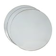 thumbnail image 4 of 12" Silver Round Paper Cake Boards, 3 Count, by Way To Celebrate, 4 of 6
