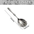 thumbnail image 3 of Large Serving Spoon 9" Serveware Spoons Set Stainless Catering Serving Utensils For Buffet Dinner Banquet Cooking Dishwasher (Silver), 3 of 5