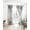 Green, variant on Green Leaf Blackout Curtains 90 Inches Long for Bedroom, Fall Plant Country Vintage Watercolor White Thermal Insulated Room Darkening Black Out Window Curtain Panels Grommet Drapes for Living Room
