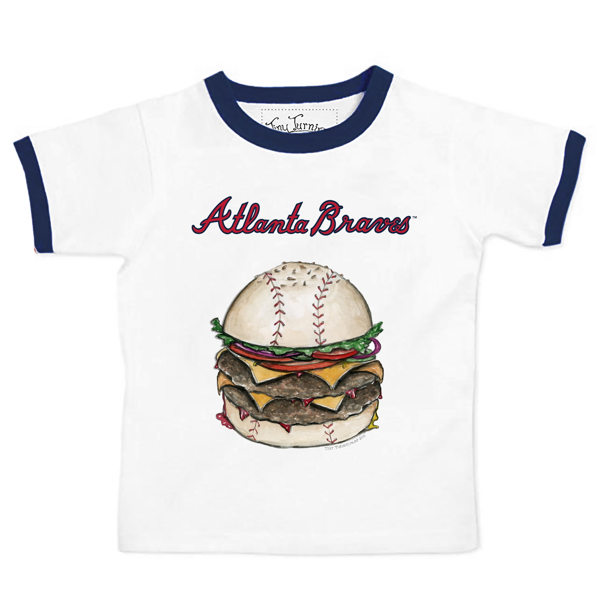 atlanta braves white t shirt