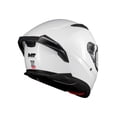 thumbnail image 4 of Casco De Moto Mt Helmets Braker Blanco SV Pure A0 Brillo, 4 of 5