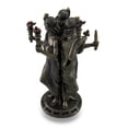 thumbnail image 4 of Enchanting Bronze Finish Triple Form Hecate Greek Goddess of Magic and Moonlight Resin Statue: A Meticulously Detailed Addition to Your Mythology Collection, 4 of 4
