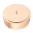 thumbnail image 1 of Soporte de almohadilla de pie de aislamiento de altavoz de 58x22 mm, aislamiento de almohadilla de amplificador de aleación de aluminio Oro Cola Almohadilla de punta de amplificador, 1 of 8