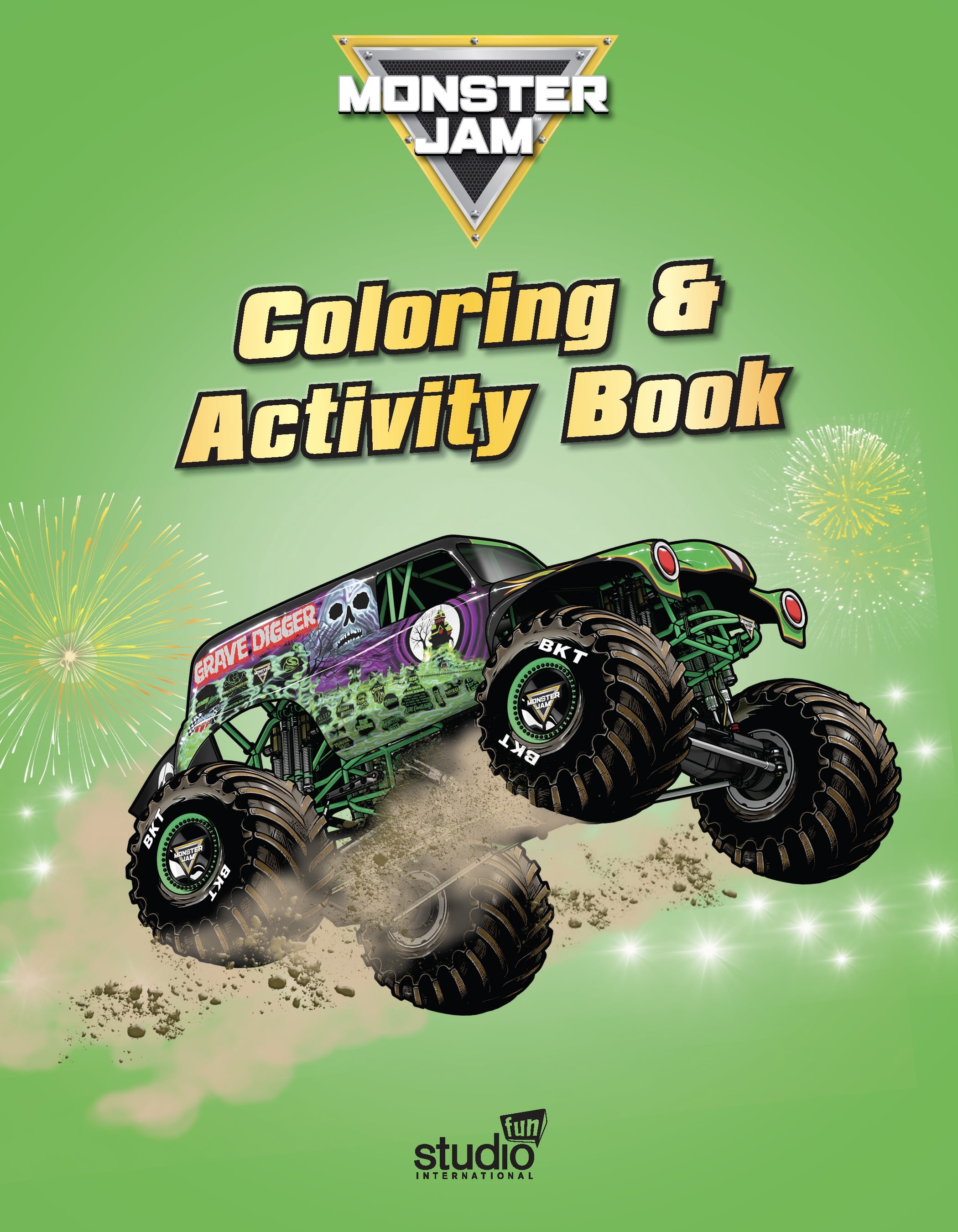 Monster Jam Magnetic Play Set (Hardcover)