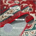 thumbnail image 7 of Junovo Boho Rug Non Slip Bedroom Rug Vintage Area Rugs for Living Room,8'x10',Red, 7 of 7