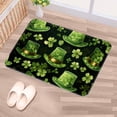 thumbnail image 5 of Saint Patrick's Day Office Rug Door Carpet Indoor Rugs Polyester Non-Slip Machine Washable, 5 of 6
