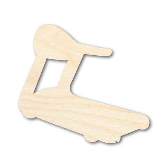 Unfinished Treadmill Shape 10" / 1/4"