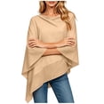 thumbnail image 5 of Cxenplz Womens Sheer Poncho Tops Lightweight Pullover Shawls Wraps Mesh Shrug Bolero Swimsuit Cover Up Summer Beachwear, 5 of 5