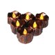 thumbnail image 4 of Luz de ambiente de fiesta de simulación de decoración de vela electrónica LED de Halloween, 11 Feliz Sencillez, 4 of 5