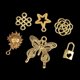 thumbnail image 3 of 2x 50 G / Paquete, , de Formas Variadas, Colgantes, Hallazgos, Accesorios de Fabricación para , Bolsa, Decoración, Sunnimix Colgante de joyería de moda, 3 of 8