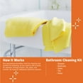 thumbnail image 6 of E-Cloth Bathroom Cleaning Kit, Premium Microfiber Cleaning Cloth, Washable and Reusable, 100 Wash Guarantee, 6 of 10