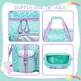 thumbnail image 4 of Bolsa de viaje Oruiji para niños, niñas y mujeres con compartimento para zapatos de 20 x 11 x 8,2 cm, 4 of 6