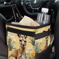 thumbnail image 6 of Kangaroo Foldable Car Trash Can with Lid, Leak-proof Mini Trash Can Hanging Storage Bag- Car Trash Bin for, 6 of 6