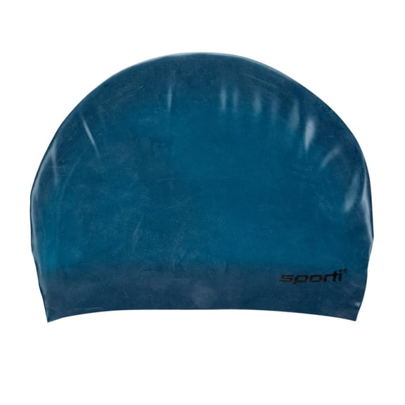 Sporti Silicone Swim Cap for Long Hair, Snug Fit, Latex-Free