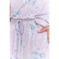 thumbnail image 3 of Flora Nikrooz Women's 2-Piece Super Soft Floral Print Top and Pants Pajama Set-Purple / M, 3 of 3